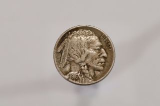 Usa Nickel Buffalo 5 Cents 1916 Details B20 K8965