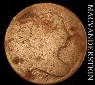 1805 Draped Bust Large Cent - S - 269 - Semi - Key Better Date I7609