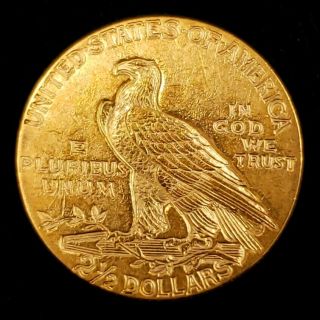 1926 US American Indian Head Quarter Gold Eagle $2.  5 Collector Coin 9IHQE2643 2
