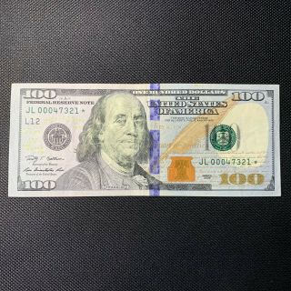 $100 Star Note Low Serial (2009)