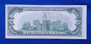 1950 - B US $100 Fed.  Res.  