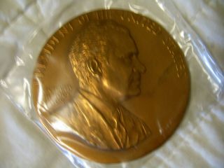 Estate Vintage U.  S.  3 In.  Bronze Medal - Richard M.  Nixon 138