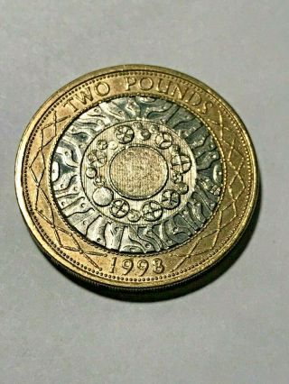1998 British Royal £2 Two Pounds Xf 16857