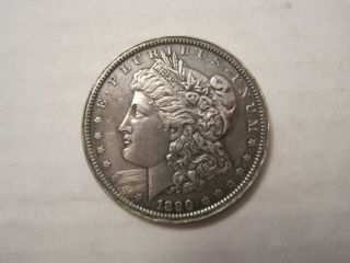 1890 Morgan Silver Dollar in 1955 Publix Markets 25th Anniversary Casing 2