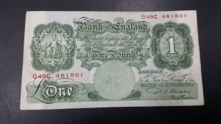 Great Britain 1 Pound Banknote