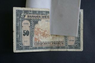 Morocco 50 Francs 1944 Pick 26 3