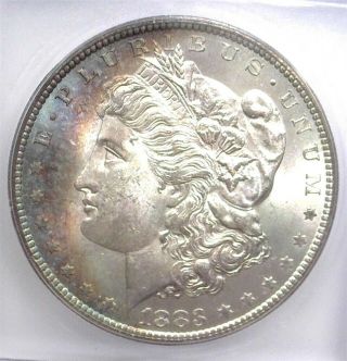 1883 - Cc Morgan Silver Dollar Icg Ms65,  Valued At $525 Toning