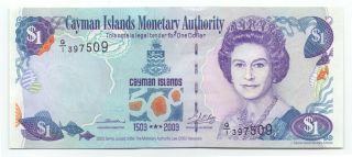 Cayman Islands 1 Dollar 2003,  P - 30