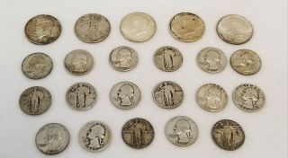 90 Silver Coinage - Pre 1964 - $6.  75 Face Value