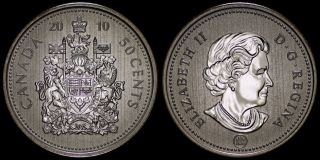 Canada 50 Cents 2010 (specimen) & Low Mintage Specimen Issue