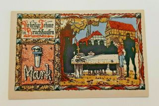 Bruchhausen Notgeld 1 Mark 1921 Emergency Money Germany Banknote (10094)