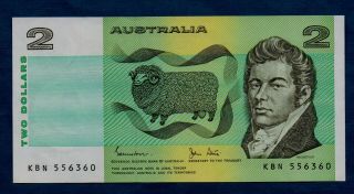 Australia Banknote 2 Dollars Nd Xf,