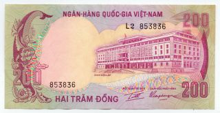South Vietnam 200 Dong 1972,  P - 32