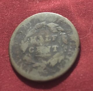1809 Half Cent Classic Head 1/2 Liberty Bust 1 Small Cent Nr O
