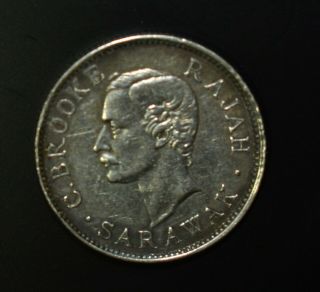 1911h Sarawak 10 Cents