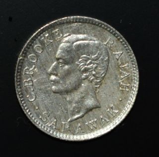 1913h Sarawak 5 Cents