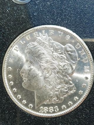 1883 - Cc Carson City Morgan Silver Dollar Uncirculated