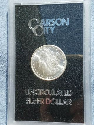 1883 - CC Carson City Morgan Silver Dollar Uncirculated 3