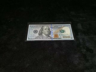 2013 $100 Dollar Star Note Serial Ml00481515