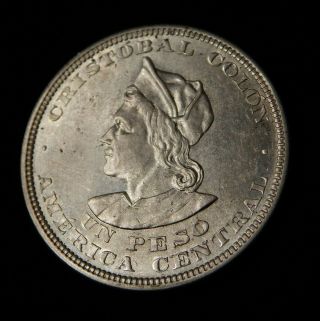 1914 El Salvador Peso - Bu / Unc,