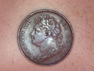 1821 George Iv Farthing & 1866 State Of Jersey 1/26 Shilling