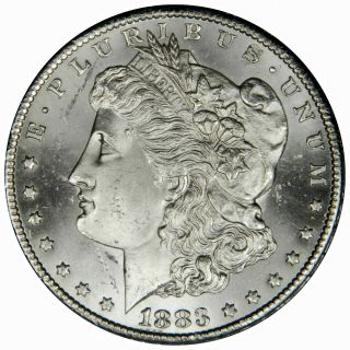 1883 - Cc Morgan Dollar - Flashy Uncirculated Ms Bu - Priced Right