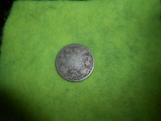 Canada/canadian 1905 25 Cents Silver Coin