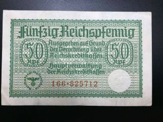 Germany 50 Reichspfennig 1940 Occupied Territories Wwii