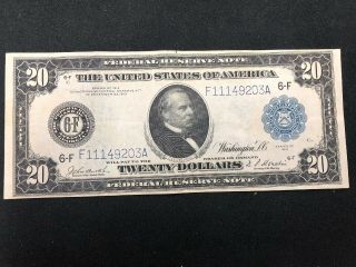 1914 $20 Dollar Federal Reserve Note Atlanta
