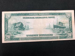 1914 $20 Dollar Federal Reserve Note Atlanta 2