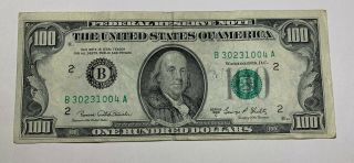 1969c $100 One Hundred Dollar Federal Reserve Note U S Currency York (b)