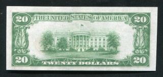 FR.  1870 - H 1929 $20 FRBN FEDERAL RESERVE BANK NOTE ST.  LOUIS,  MO GEM UNC 2