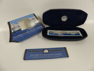 2000 Canada Tall Ships Stamp & Coin Set