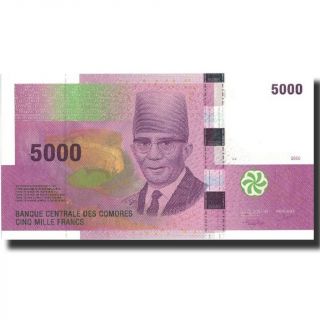 [ 571755] Banknote,  Comoros,  5000 Francs,  2006,  2006,  Km:18,  Unc (65 - 70)
