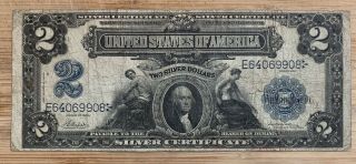 Two Dollar 1899 Silver Certificate
