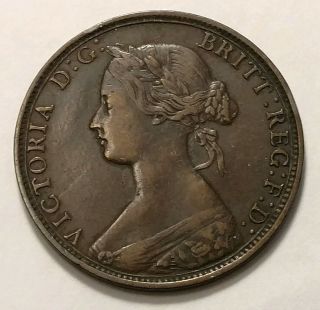 1864 Nova Scotia One Cent 3638 2