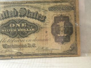 $1 large note 1891 silver certificates martha washington 3