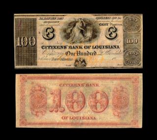 18 - - Us $100 Obsolete Currency Citizens 