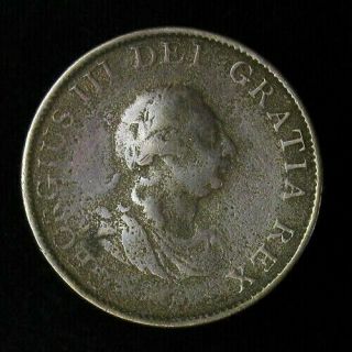 1799 Great Britain Half 1/2 Penny