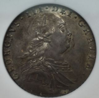 1787 Ngc Ms 61 George Iii Silver 6 Pence Great Britain Coin