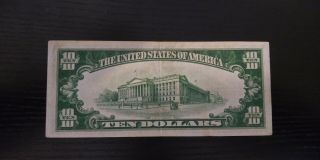 1928 $10 Dollar Gold Certificate 2