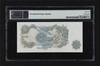 1970 - 77 Great Britain Bank of England 1 Pound Pick 374g PMG 66 EPQ Gem UNC 2