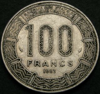 Cameroon 100 Francs 1983 - Nickel - Vf - 575 ¤