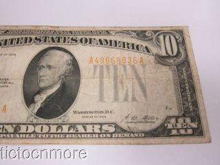 US 1928 $20 TWENTY DOLLAR BILL GOLD CERTIFICATE A48668836A 3