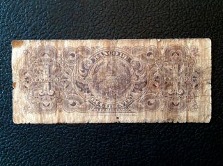 1900 Guatemala One 1 Peso Banco de Occidente en Quezaltenago PS 175a 4