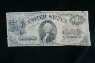 Series 1880 U.  S.  Large Size One Dollar $1 Note Circulated