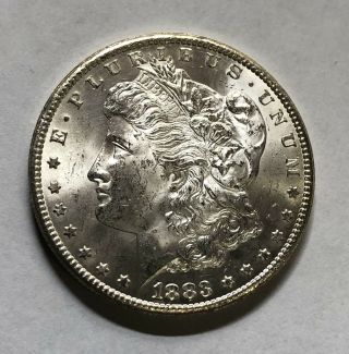 Bu 1883 - Cc $1 Morgan Silver Dollar Unc Raw Carson City Coin Gorgeous