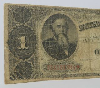 1891 $1 Treasury Note STANTON Fr 351 Tillman / Morgan 177 4