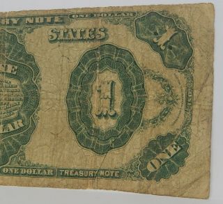 1891 $1 Treasury Note STANTON Fr 351 Tillman / Morgan 177 8