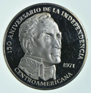 Silver - World Coin - 1971 Panama 20 Balboas - World Silver - 132.  3 Grams 644